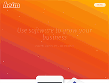 Tablet Screenshot of helmux.com